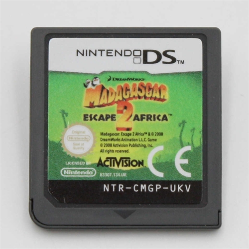 Madagascar Escape 2 Africa - Cartridge - Nintendo DS (A Grade) (Genbrug)